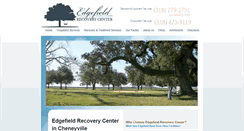 Desktop Screenshot of edgefieldrecoverycenter.com